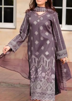 Embroidered Lawn Elegance Suit