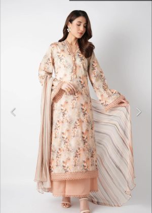 Embroidered Lawn Elegance Suit